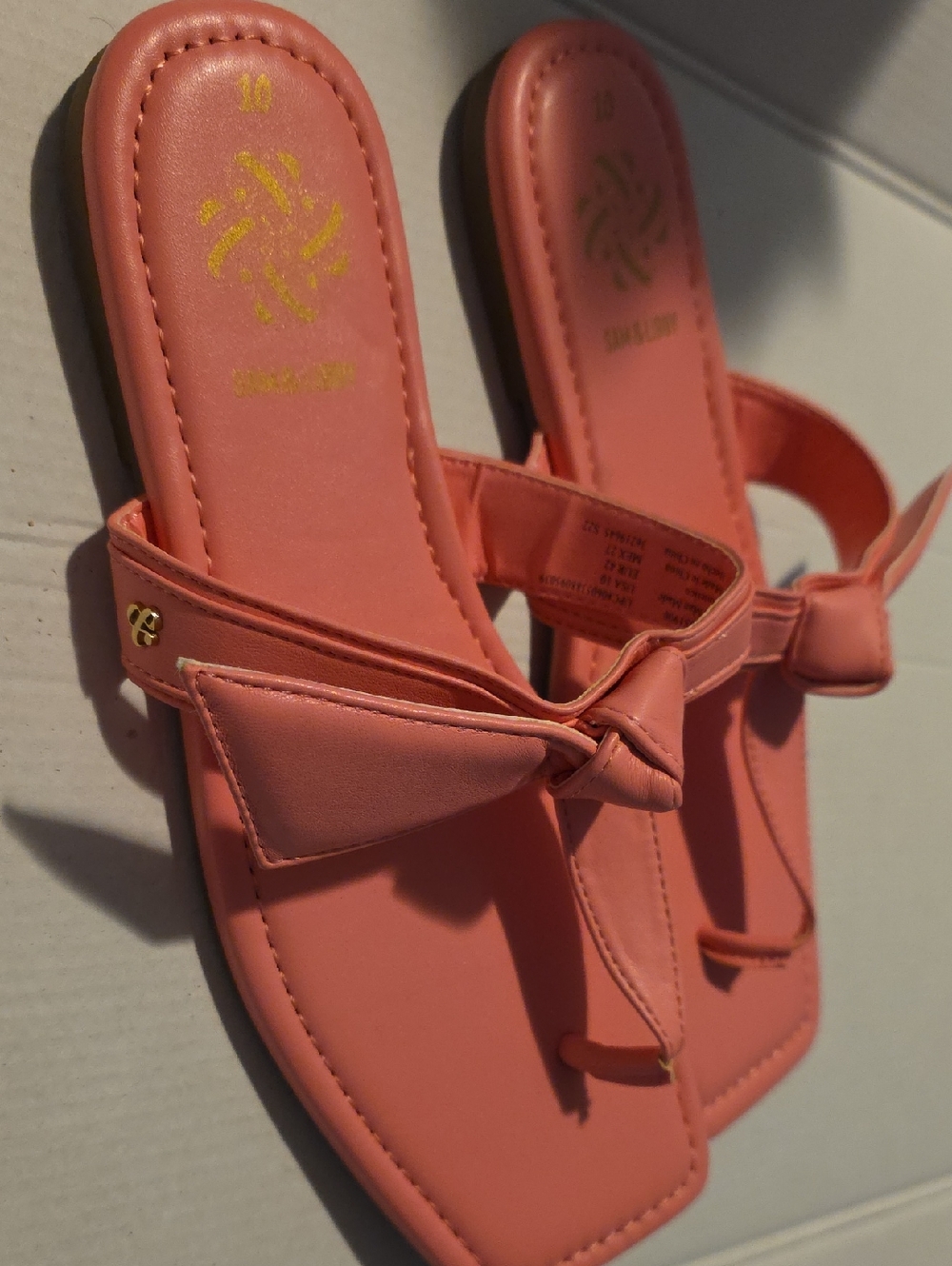Sam & Libby Pink Sandals